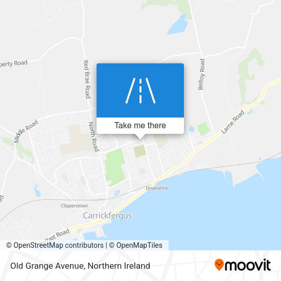 Old Grange Avenue map