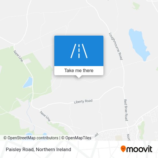 Paisley Road map