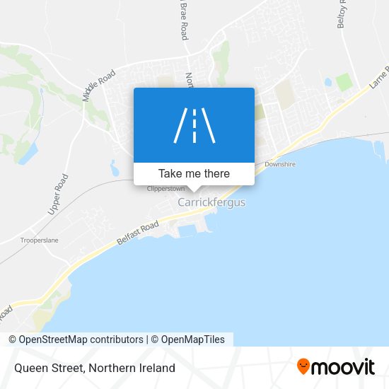 Queen Street map