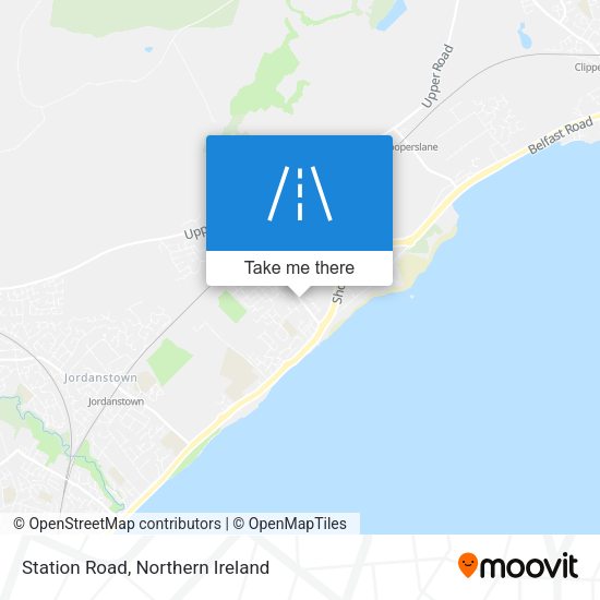 Station Road map