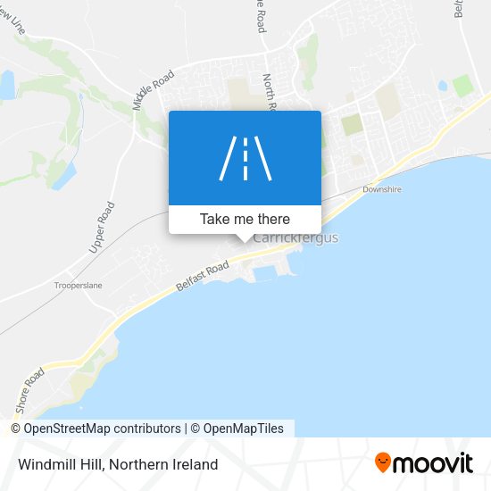 Windmill Hill map