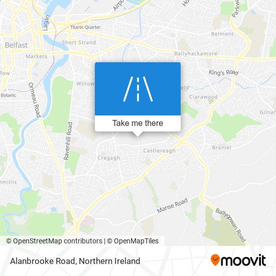 Alanbrooke Road map