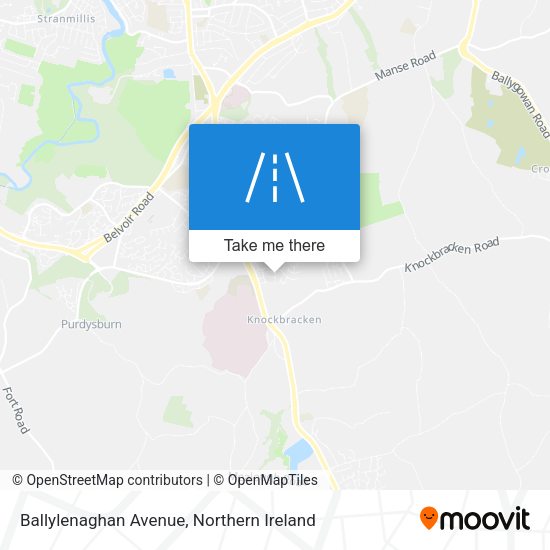 Ballylenaghan Avenue map