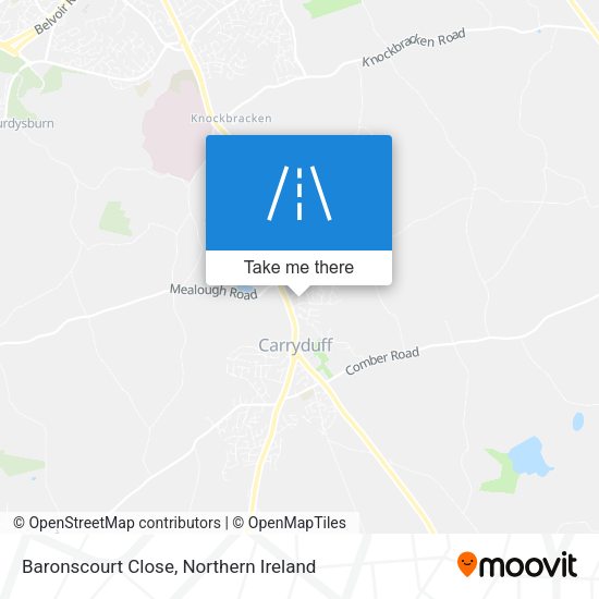 Baronscourt Close map
