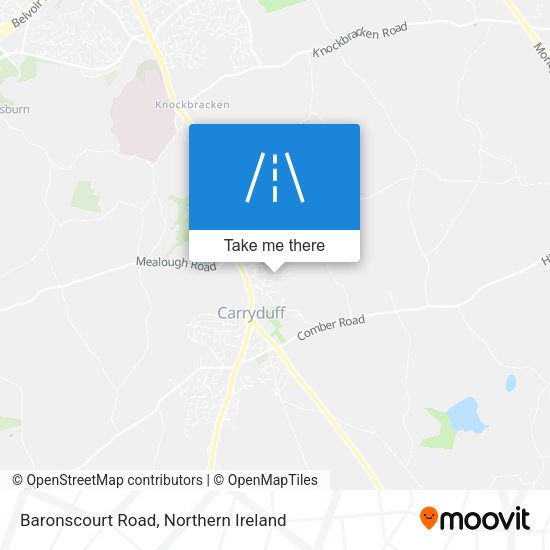 Baronscourt Road map