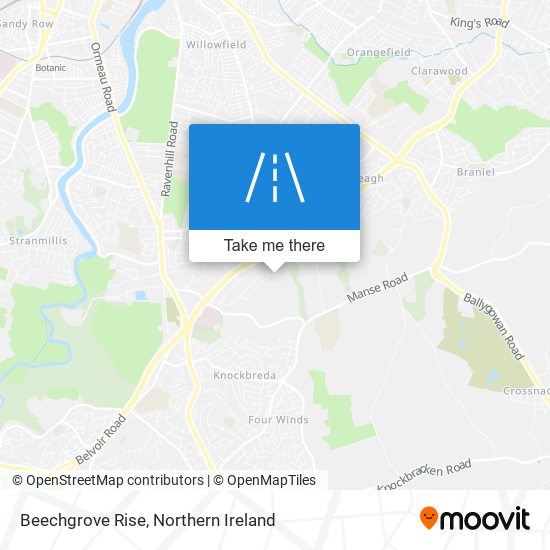 Beechgrove Rise map