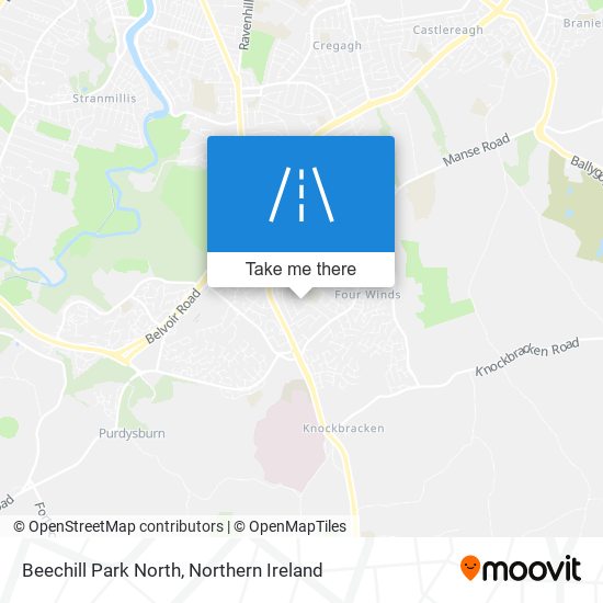 Beechill Park North map
