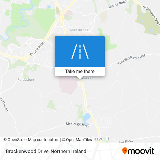 Brackenwood Drive map