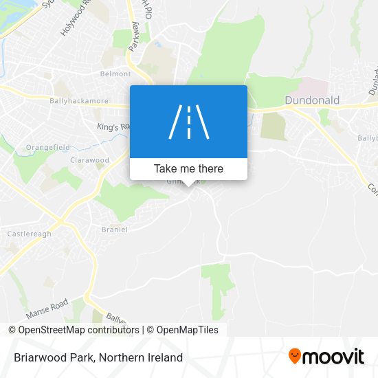 Briarwood Park map