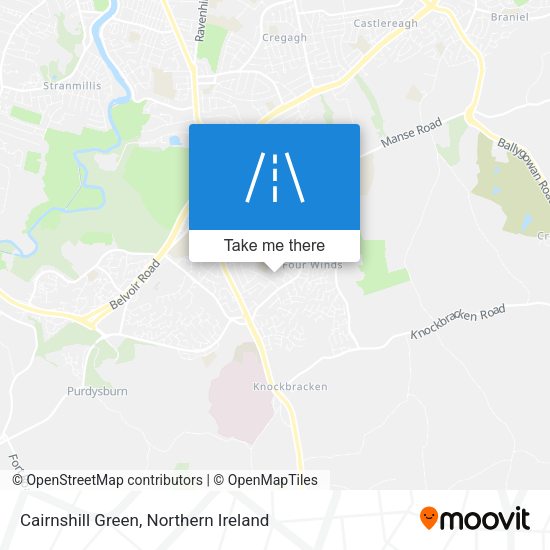 Cairnshill Green map