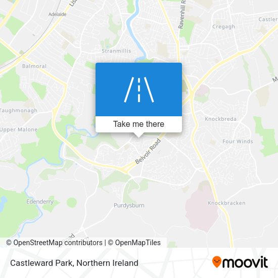 Castleward Park map