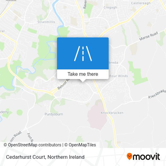 Cedarhurst Court map