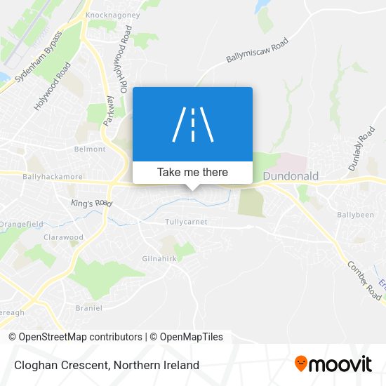 Cloghan Crescent map