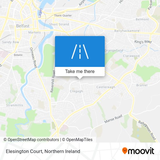 Elesington Court map
