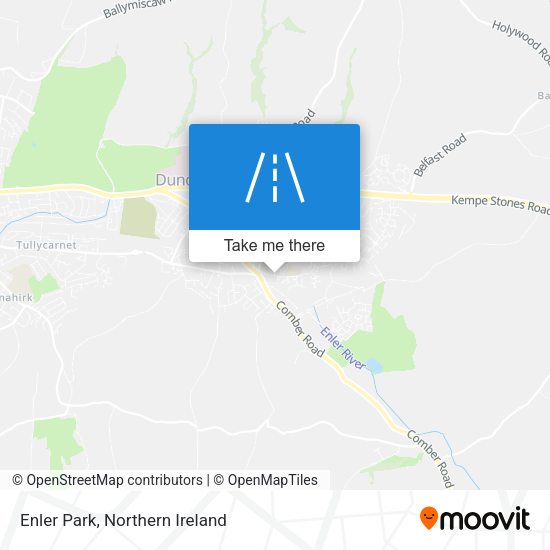 Enler Park map