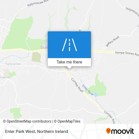 Enler Park West map