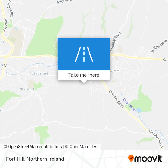 Fort Hill map