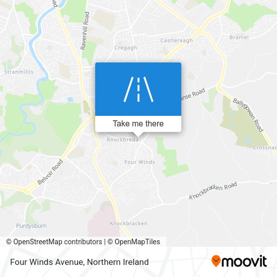 Four Winds Avenue map