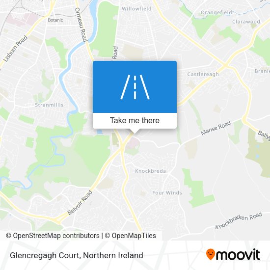 Glencregagh Court map