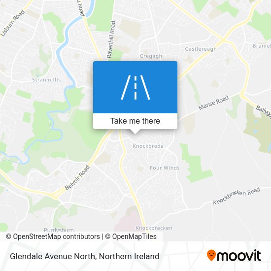 Glendale Avenue North map