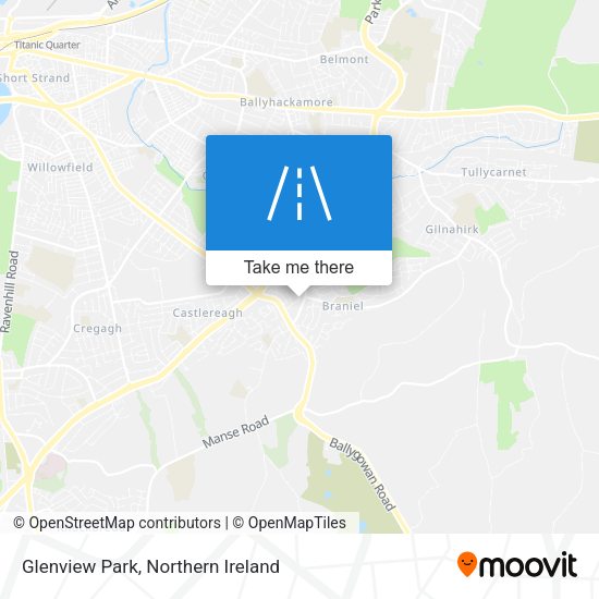 Glenview Park map