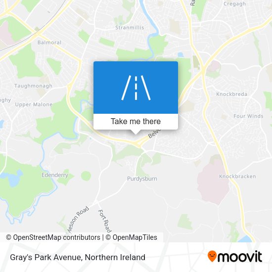 Gray's Park Avenue map