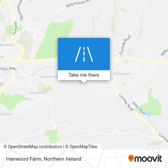 Hanwood Farm map