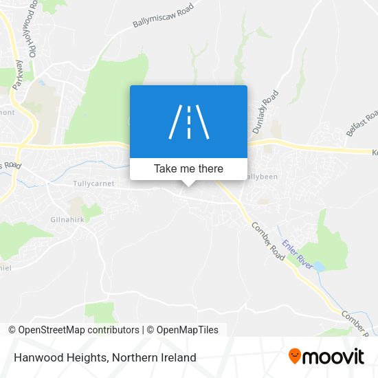 Hanwood Heights map