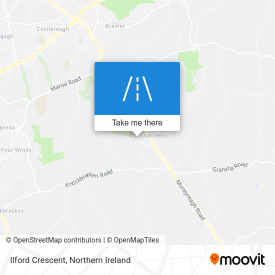 Ilford Crescent map