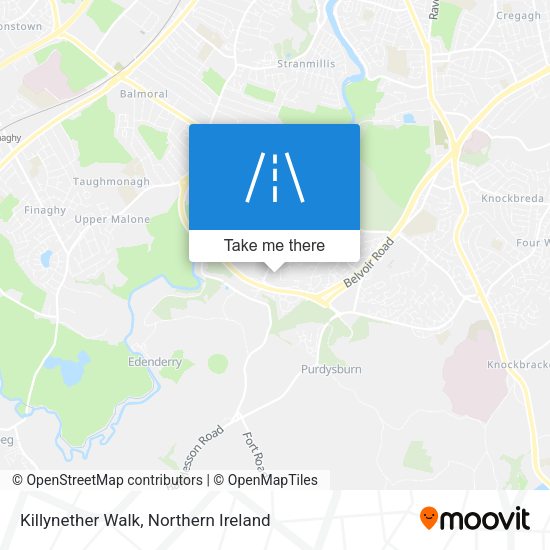 Killynether Walk map