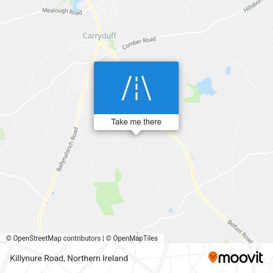 Killynure Road map