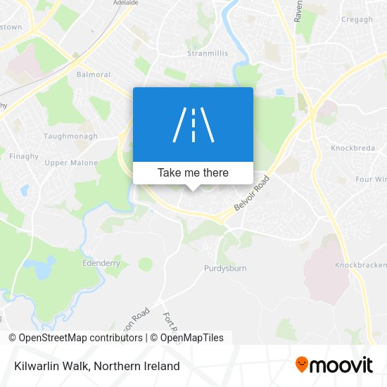 Kilwarlin Walk map
