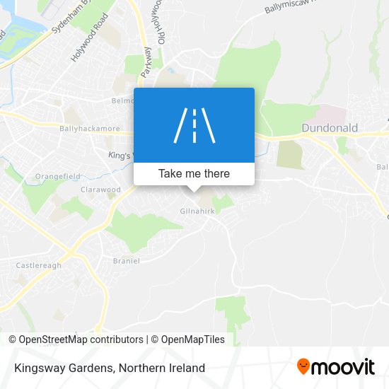Kingsway Gardens map
