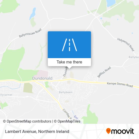 Lambert Avenue map