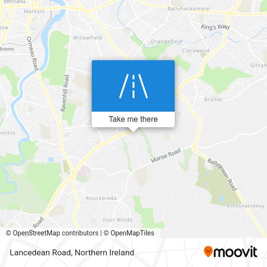 Lancedean Road map