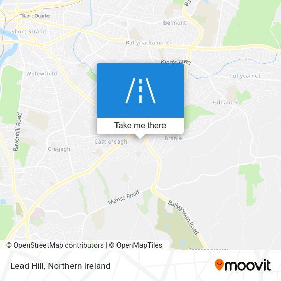 Lead Hill map