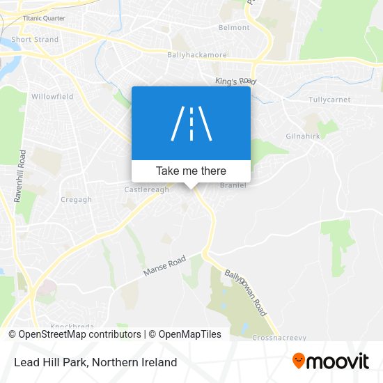 Lead Hill Park map