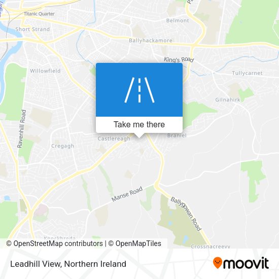 Leadhill View map