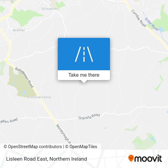 Lisleen Road East map