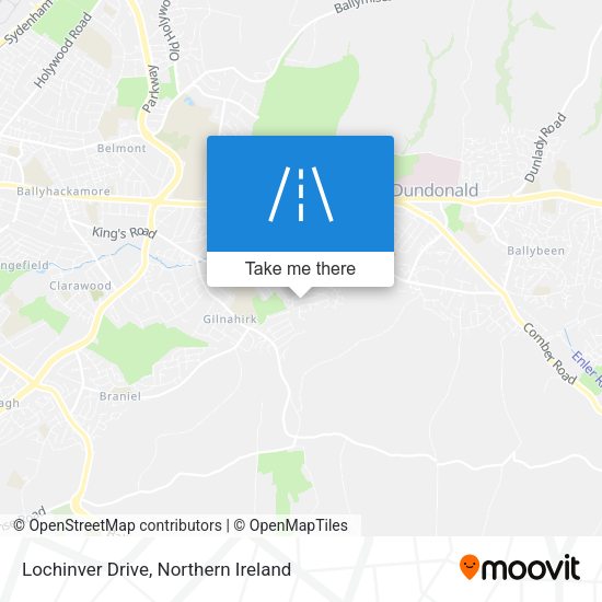 Lochinver Drive map