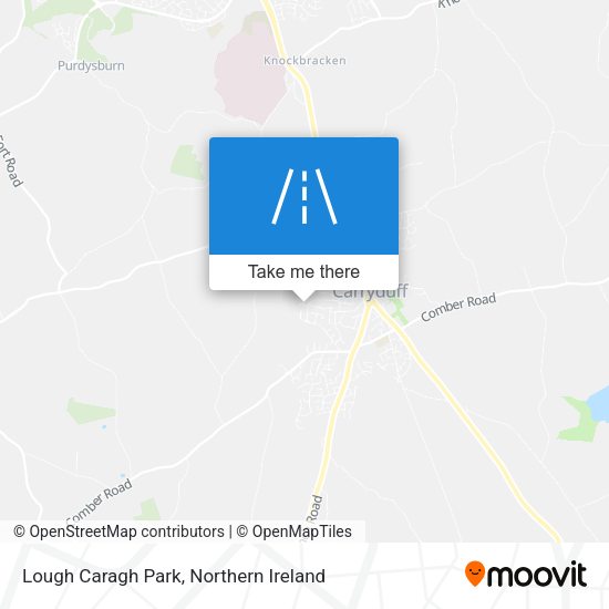 Lough Caragh Park map