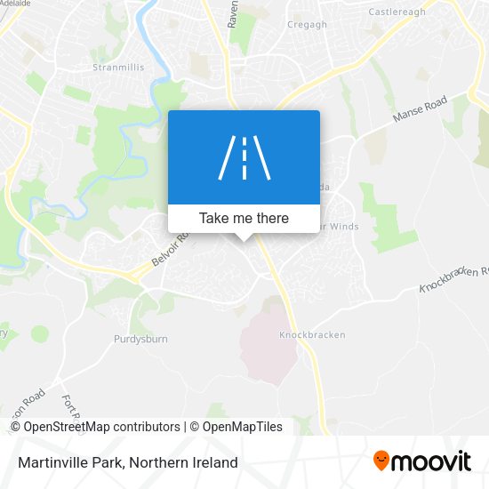 Martinville Park map