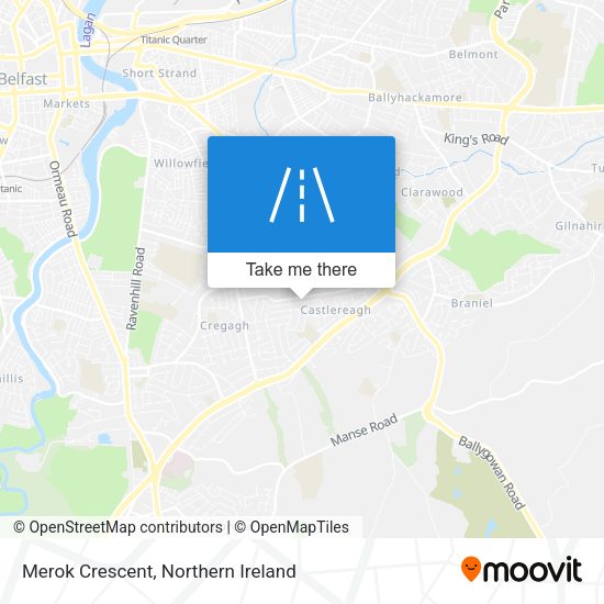 Merok Crescent map
