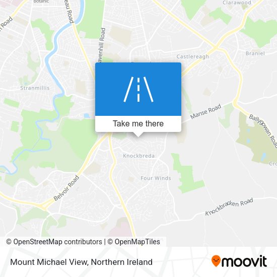 Mount Michael View map