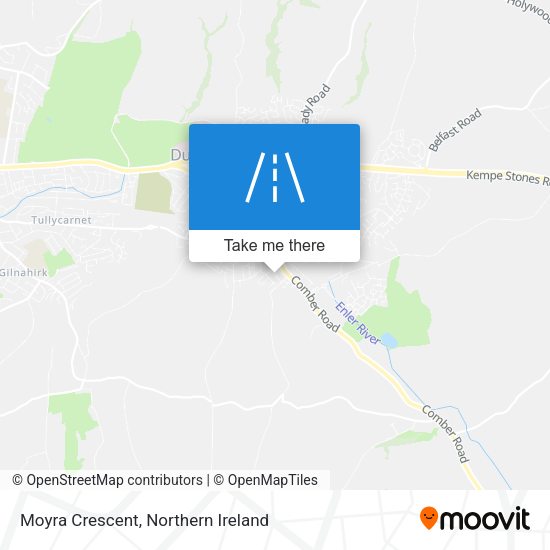 Moyra Crescent map