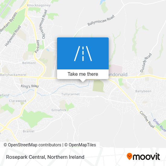 Rosepark Central map