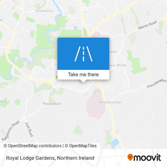 Royal Lodge Gardens map