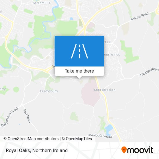 Royal Oaks map