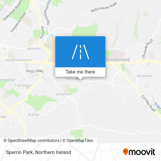 Sperrin Park map