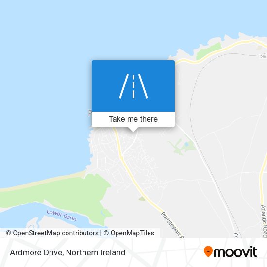 Ardmore Drive map
